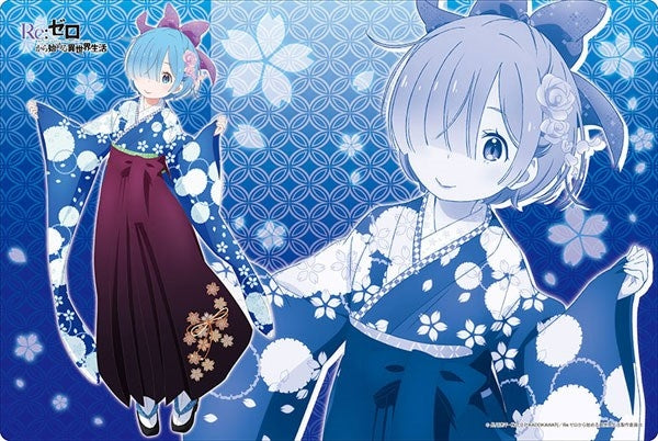 Bushiroad Rubber Mat Collection Vol.445: Re:ZERO -Starting Life in Another World- - Rem (445) - Playmats Sealed