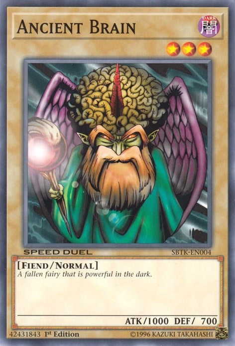 Ancient Brain (4) (SBTK) - YuGiOh Single
