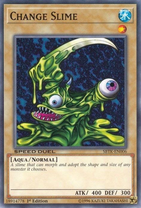 Change Slime (6) (SBTK) - YuGiOh Single
