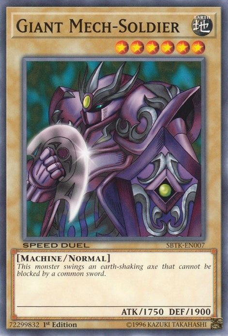 Giant Mech-Soldier (7) (SBTK) - YuGiOh Single