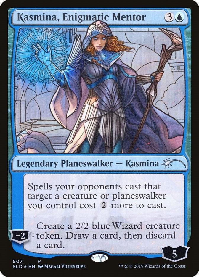 Kasmina Enigmatic Mentor (Stained Glass) (507) [SLD] - MTG Single