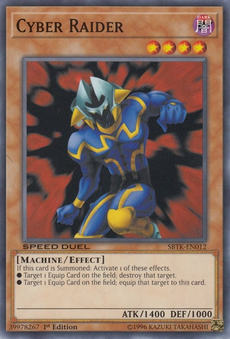 Cyber Raider (12) (SBTK) - YuGiOh Single