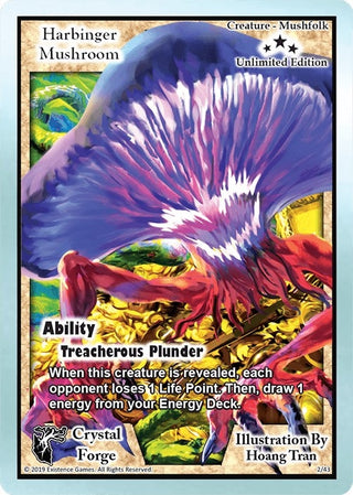 Harbinger Mushroom (Unlimited Edition) (2) [CRF] - Exodus TCG Single