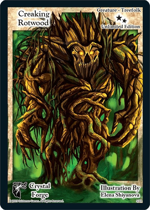 Creaking Rotwood (Unlimited Edition) (5) [CRF] - Exodus TCG Single