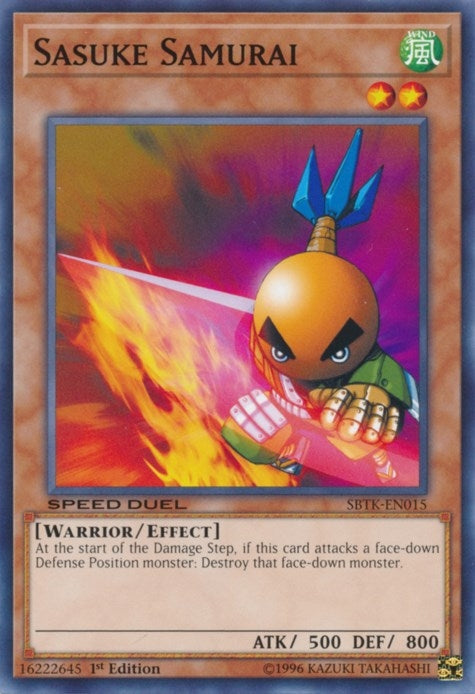 Sasuke Samurai (15) (SBTK) - YuGiOh Single