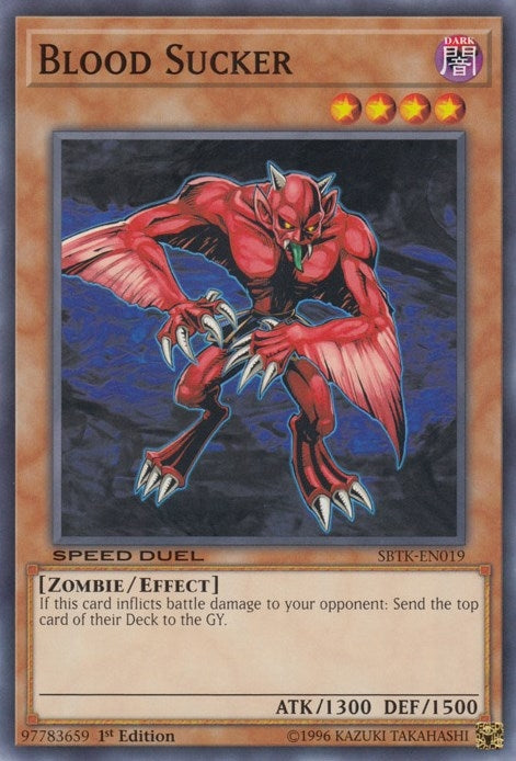 Blood Sucker (19) (SBTK) - YuGiOh Single