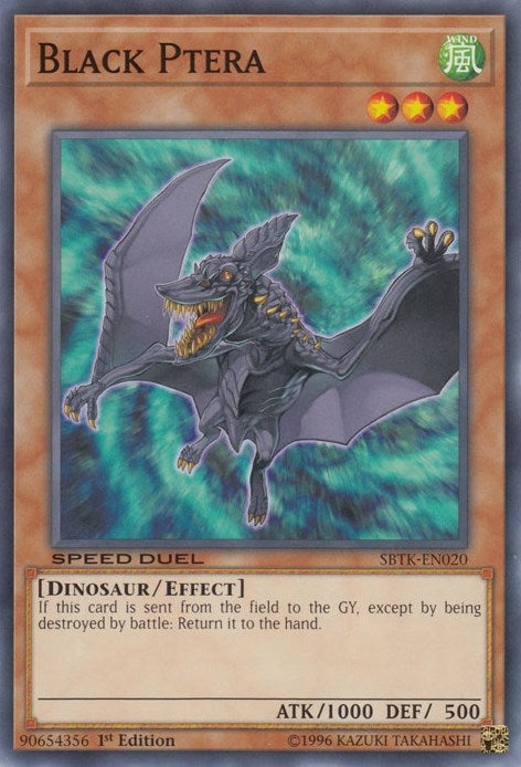 Black Ptera (20) (SBTK) - YuGiOh Single