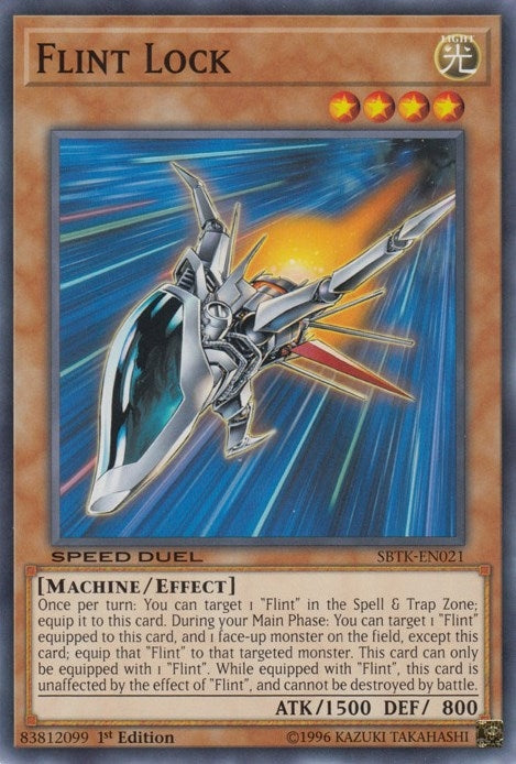 Flint Lock (21) (SBTK) - YuGiOh Single