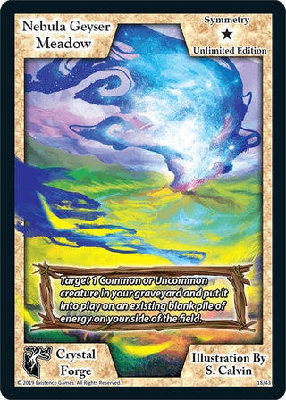 Nebula Geyser Meadow (Unlimited Edition) (18) [CRF] - Exodus TCG Single