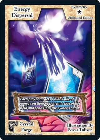 Energy Dispersal (Unlimited Edition) (20) [CRF] - Exodus TCG Single