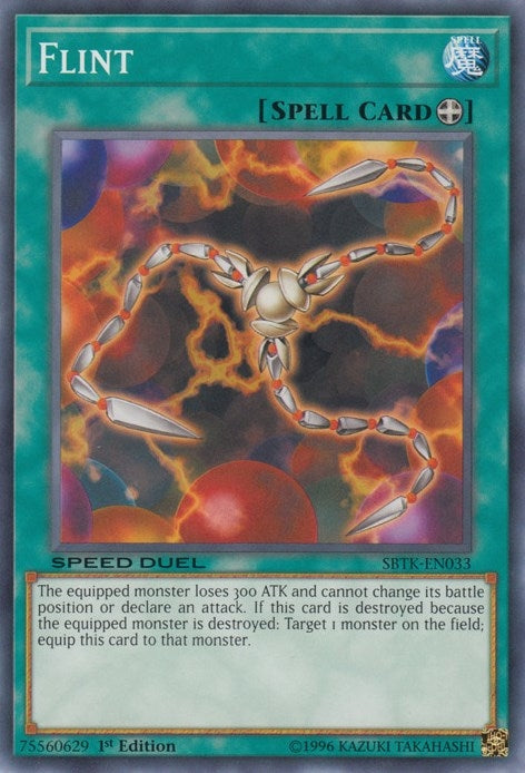 Flint (33) (SBTK) - YuGiOh Single