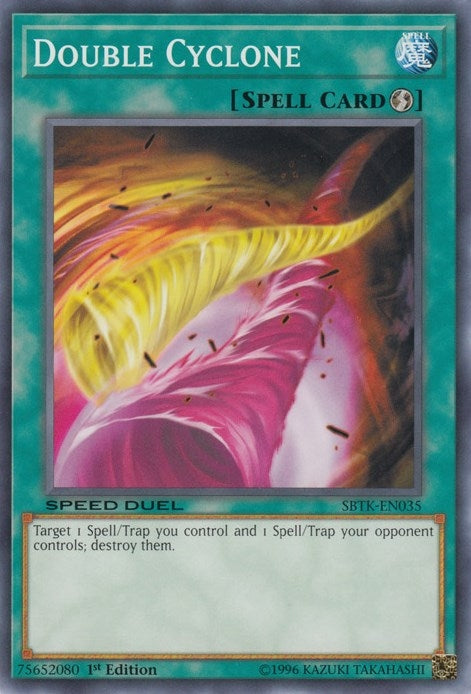 Double Cyclone (35) (SBTK) - YuGiOh Single