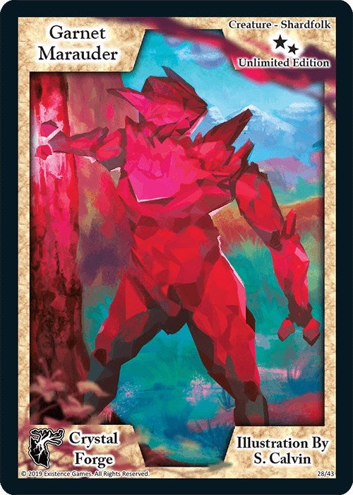 Garnet Marauder (Unlimited Edition) (28) [CRF] - Exodus TCG Single