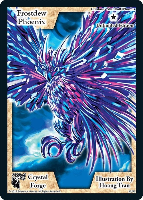 Frostdew Phoenix (Unlimited Edition) (32) [CRF] - Exodus TCG Single