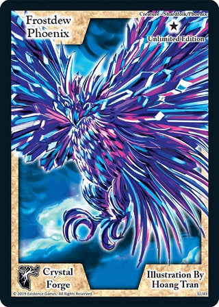 Frostdew Phoenix (Unlimited Edition) (32) [CRF] - Exodus TCG Single