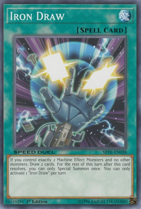 Iron Draw (38) (SBTK) - YuGiOh Single