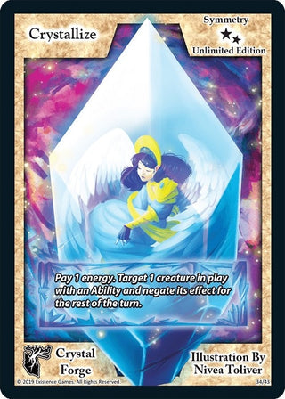 Crystallize (Unlimited Edition) (34) [CRF] - Exodus TCG Single
