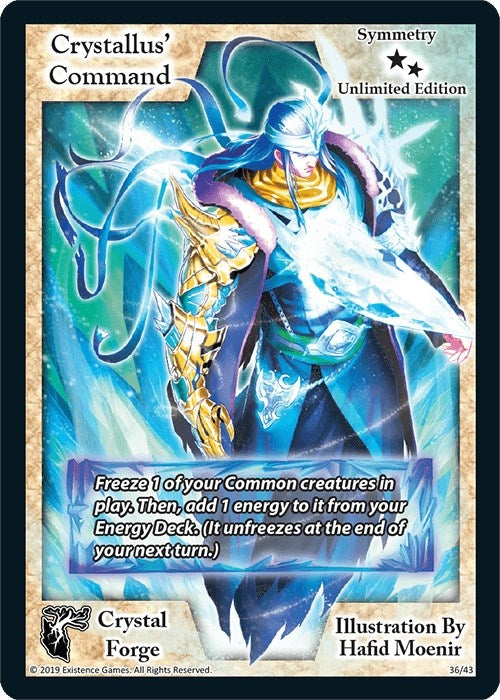 Crystallus’ Command (Unlimited Edition) (36) [CRF] - Exodus TCG Single