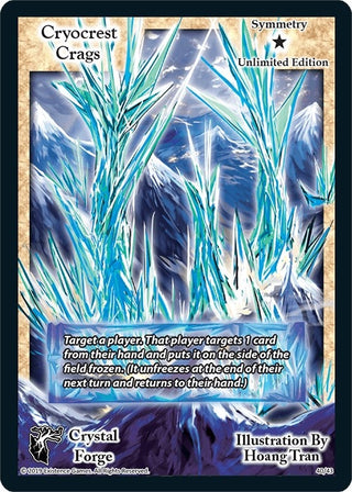Cryocrest Crags (Unlimited Edition) (40) [CRF] - Exodus TCG Single
