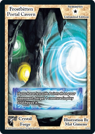 Frostbitten Portal Cavern (Unlimited Edition) (42) [CRF] - Exodus TCG Single