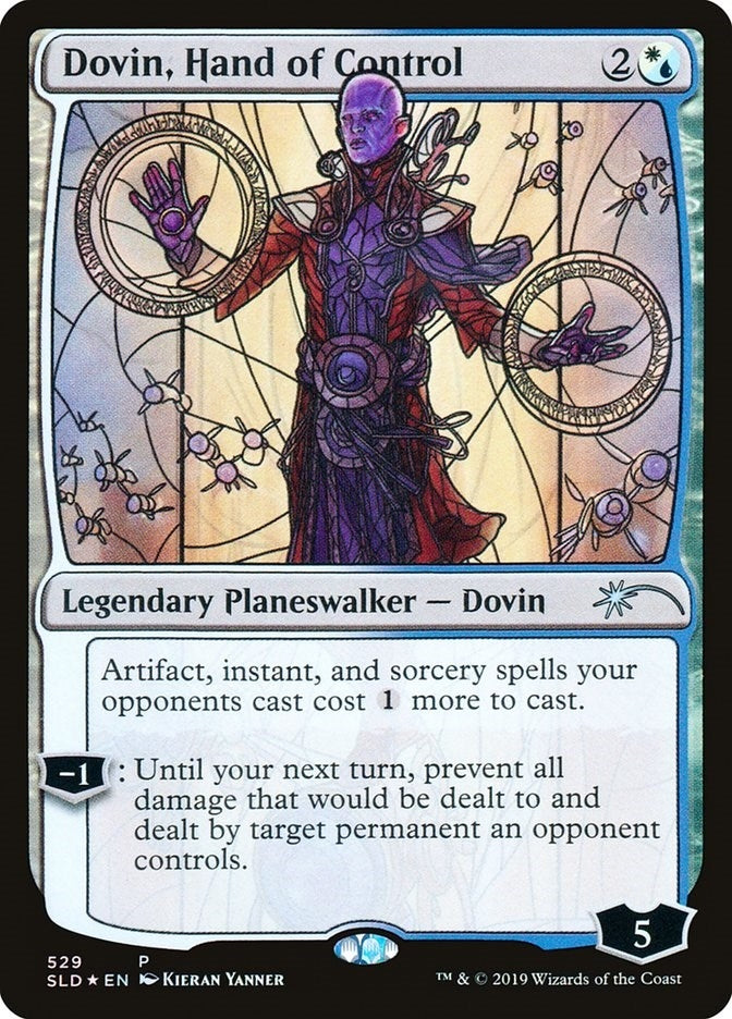 Dovin Hand of Control (Stained Glass) (529) [SLD] - MTG Single