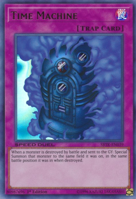 Time Machine (39) (SBTK) - YuGiOh Single