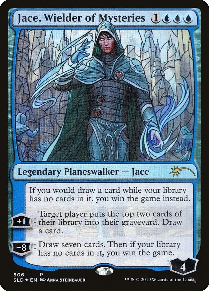 Jace Wielder of Mysteries (Stained Glass) (506) [SLD] - MTG Single