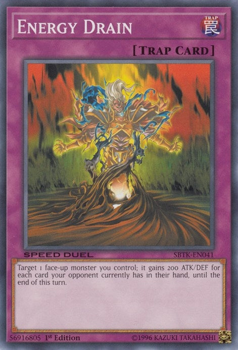 Energy Drain (41) (SBTK) - YuGiOh Single