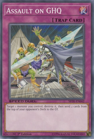 Assault on GHQ (42) (SBTK) - YuGiOh Single