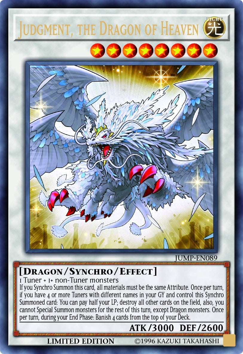 Judgment the Dragon of Heaven (89) (SJMP) - YuGiOh Single