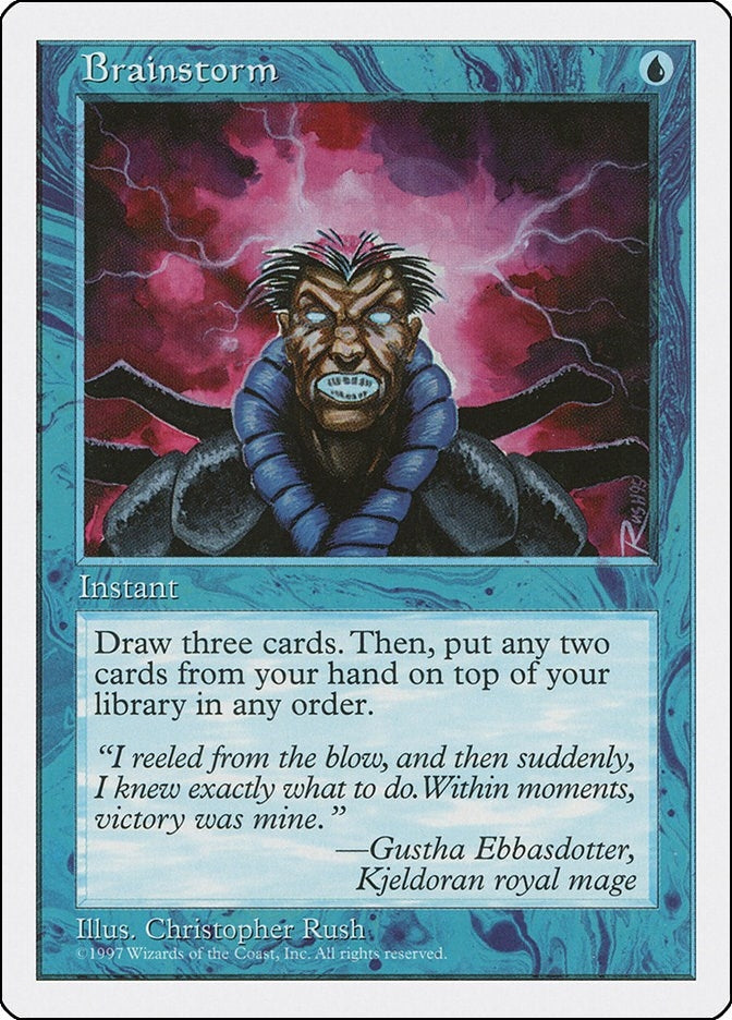 Brainstorm (76) [5ED] - MTG Single