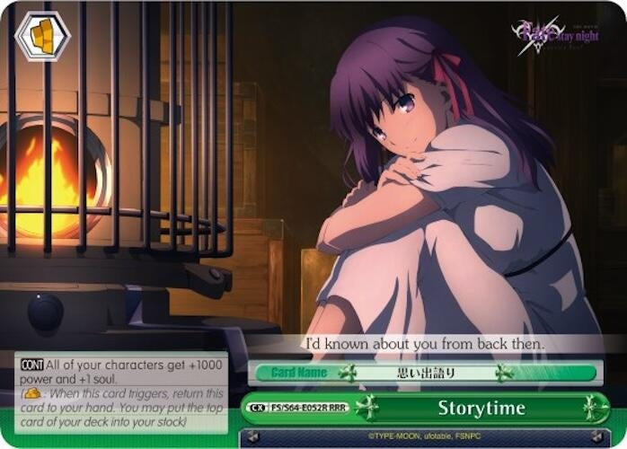 Storytime (RRR) (64052) [FS/S64] - Weiss Schwarz Single