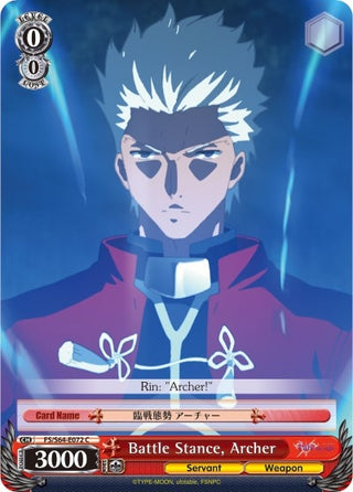 Battle Stance Archer (64072) [FS/S64] - Weiss Schwarz Single