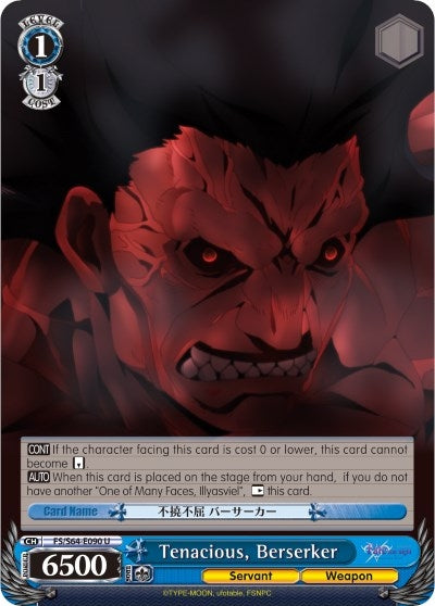 Tenacious Berserker (64090) [FS/S64] - Weiss Schwarz Single