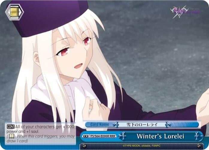 Winter’s Lorelei (RRR) (64099) [FS/S64] - Weiss Schwarz Single