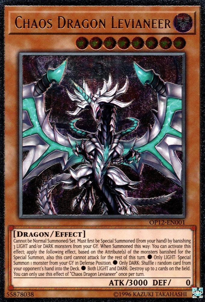 Chaos Dragon Levianeer (UTR) (12001) (OP12) - YuGiOh Single