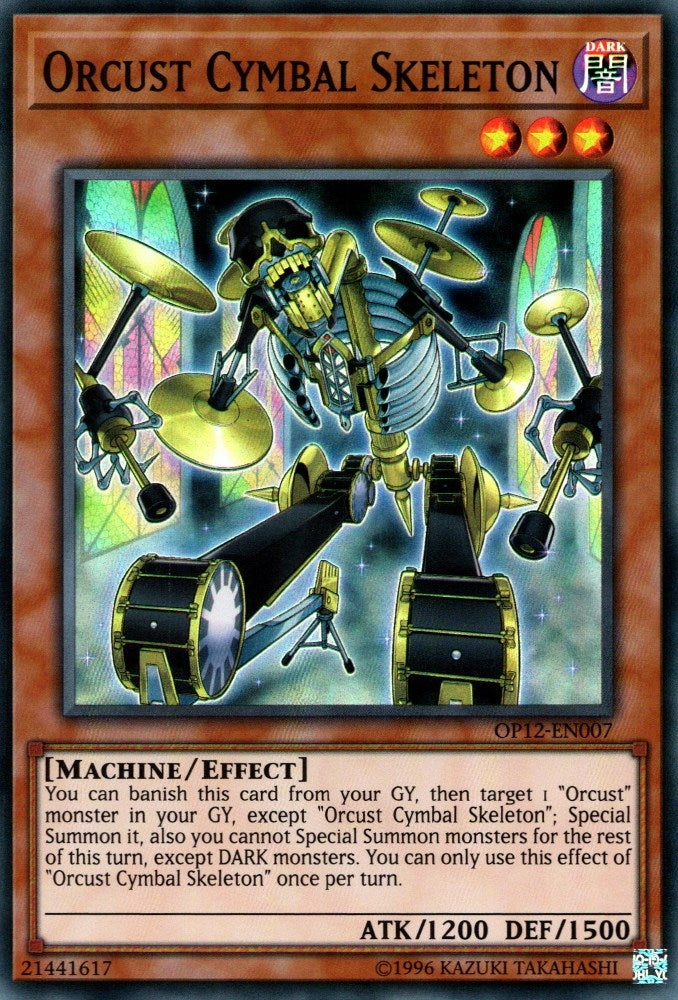 Orcust Cymbal Skeleton (12007) (OP12) - YuGiOh Single