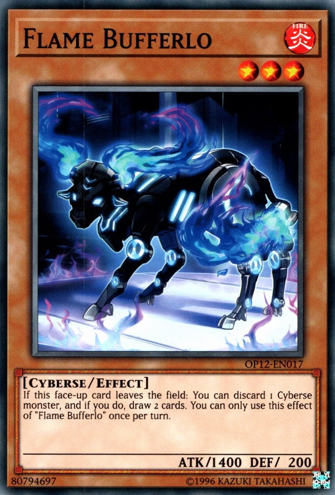 Flame Bufferlo (12017) (OP12) - YuGiOh Single