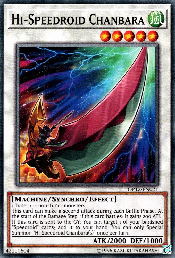 Hi-Speedroid Chanbara (12021) (OP12) - YuGiOh Single