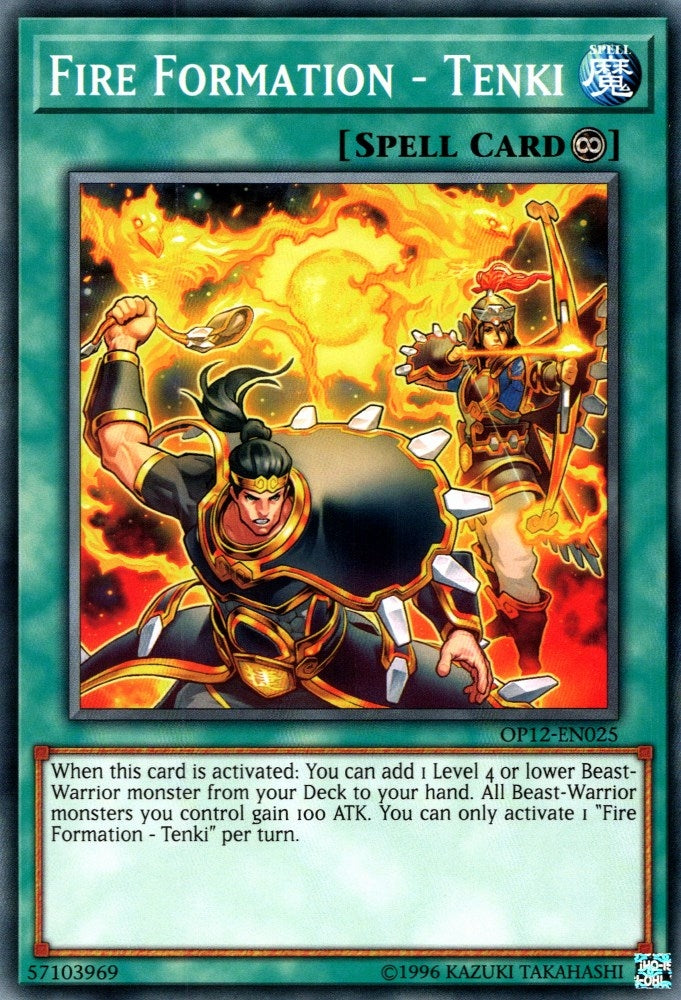 Fire Formation - Tenki (12025) (OP12) - YuGiOh Single