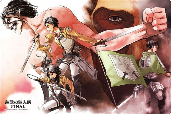 Bushiroad Rubber Mat Collection Vol.404: Attack on Titan (404) - Playmats Sealed