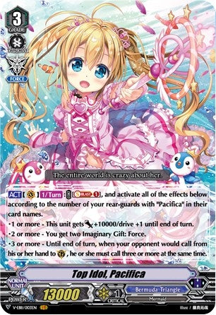 Top Idol Pacifica (11003) [V-EB11] - Cardfight Vanguard Single