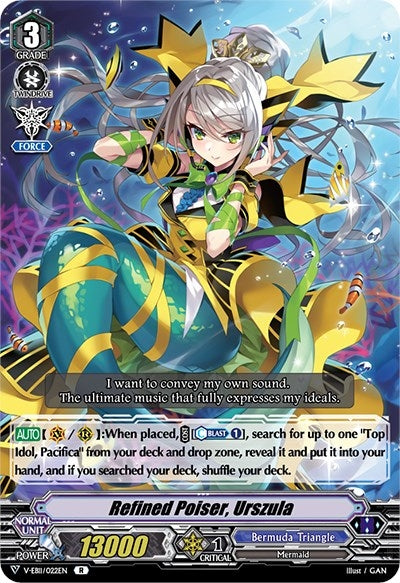 Refined Poiser Urszula (11022) [V-EB11] - Cardfight Vanguard Single
