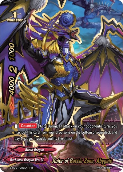 Ruler of Battle Zone Abygale (1006) [S-RC01] - Future Card BuddyFight Single