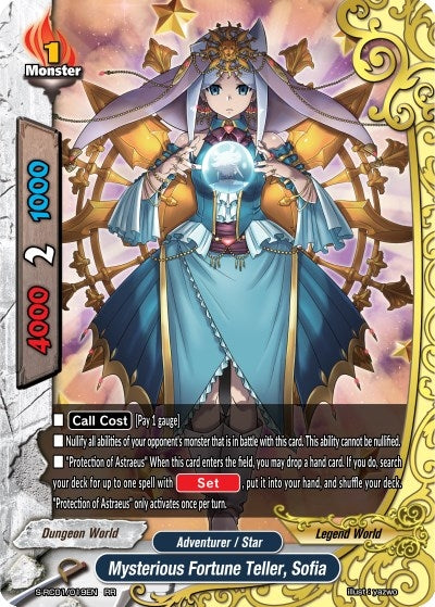Mysterious Fortune Teller Sofia (1019) [S-RC01] - Future Card BuddyFight Single