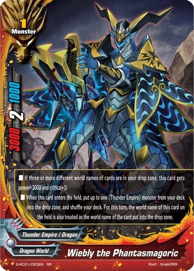 Wiebly the Phantasmagoric (1023) [S-RC01] - Future Card BuddyFight Single