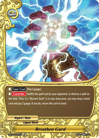 Breathen Gard (1041) [S-RC01] - Future Card BuddyFight Single