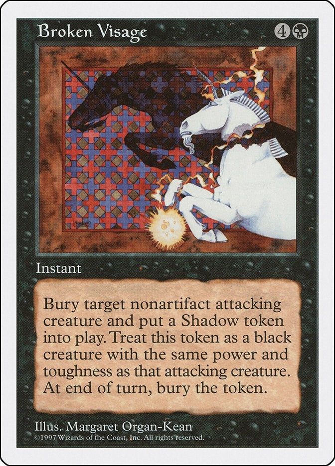 Broken Visage [5ED] - MTG Single