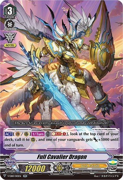 Full Cavalier Dragon (10010) [V-EB10] - Cardfight Vanguard Single