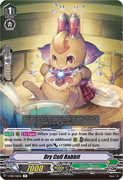 Dry Cell Rabbit (10028) [V-EB10] - Cardfight Vanguard Single